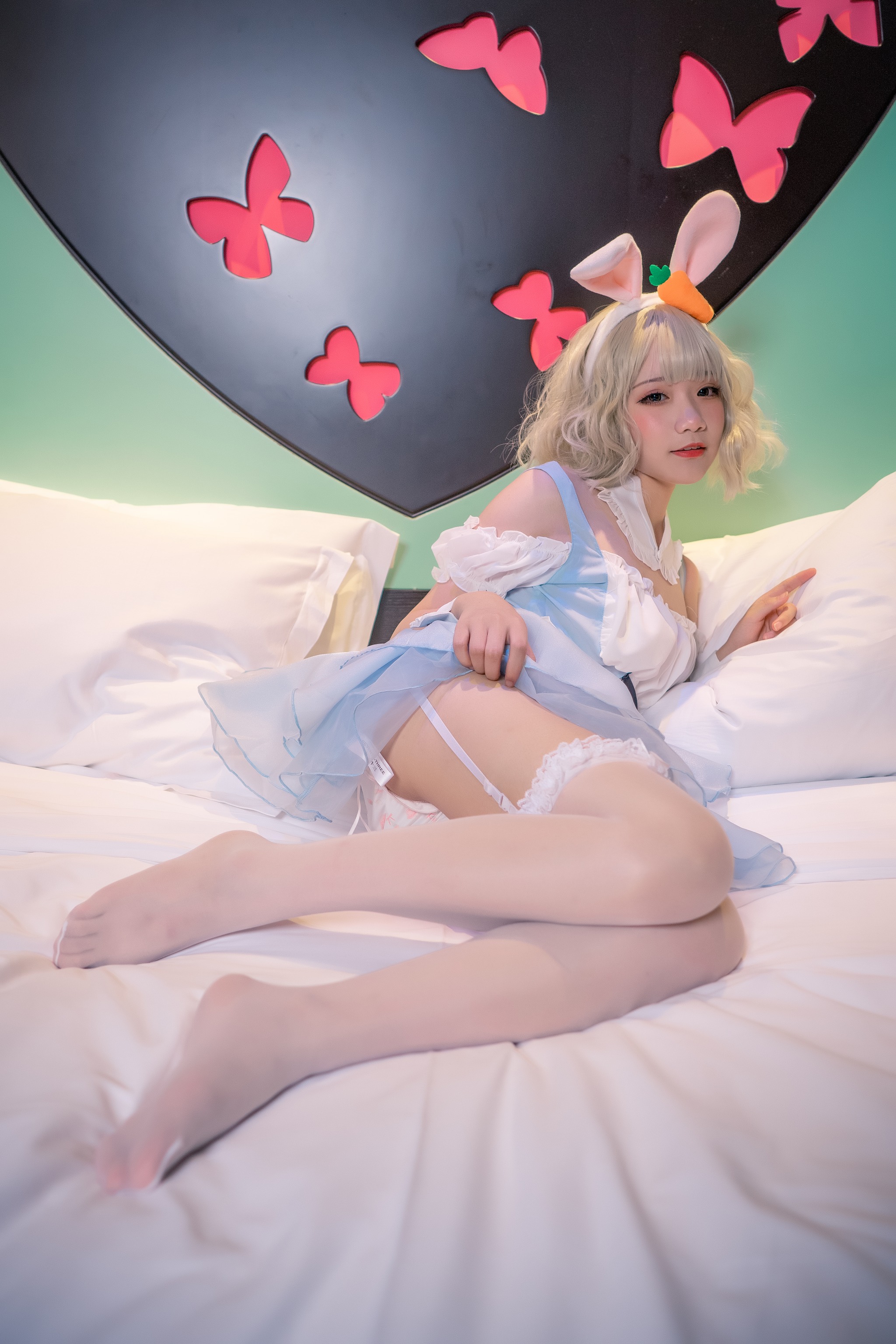 图片[1]-王胖胖u – NO.011 cosplay Alice Maid – Alice In Wonderland[35P]-XikXak